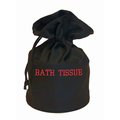 Hospitality 1 Source Black Bath Tissue Bag, 10 PK BTBAG